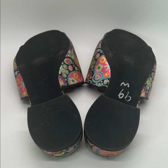 Embassy London Vivid Jewel Toned Mules Slides Sandals Shoes **Size 30/US 8**🌸🌸 - Picture 9 of 9